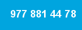 977 881 44 78 977 881 44 78